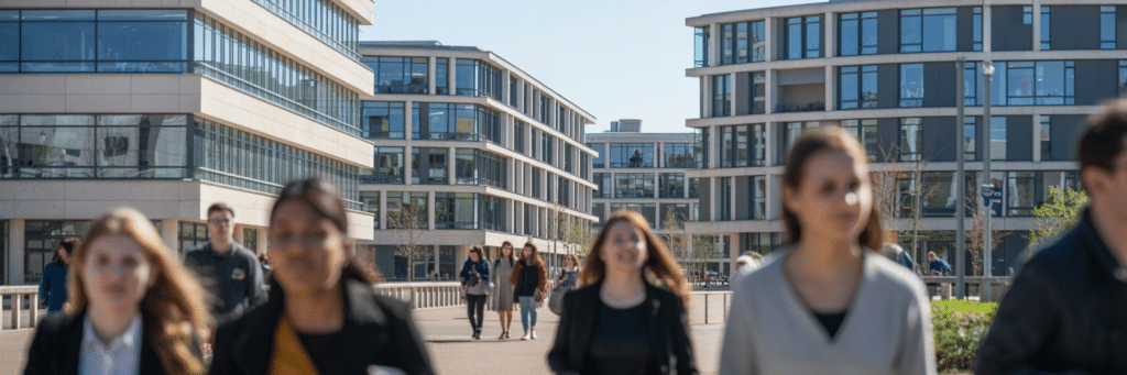Campus d’Université moderne