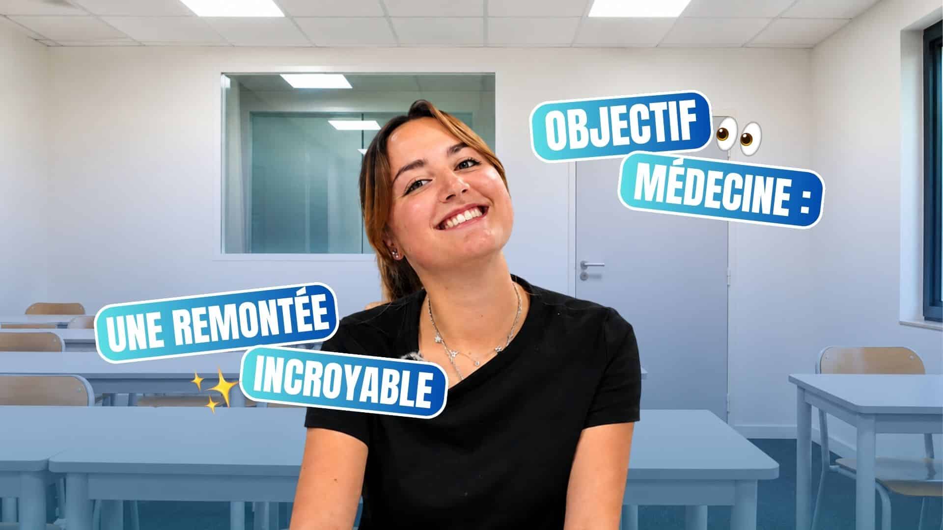Réussite de Charlotte en PASS à Nancy